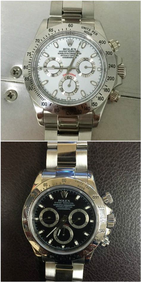 rolex oyster daytona fake vs real|best rolex daytona clone.